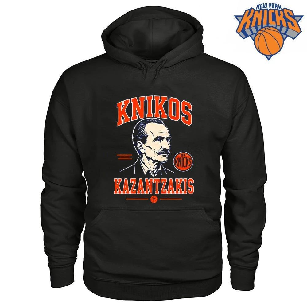 Knikos Kazantzakis New York Knicks Literary Basketball NBA Finals 2026 Shirt