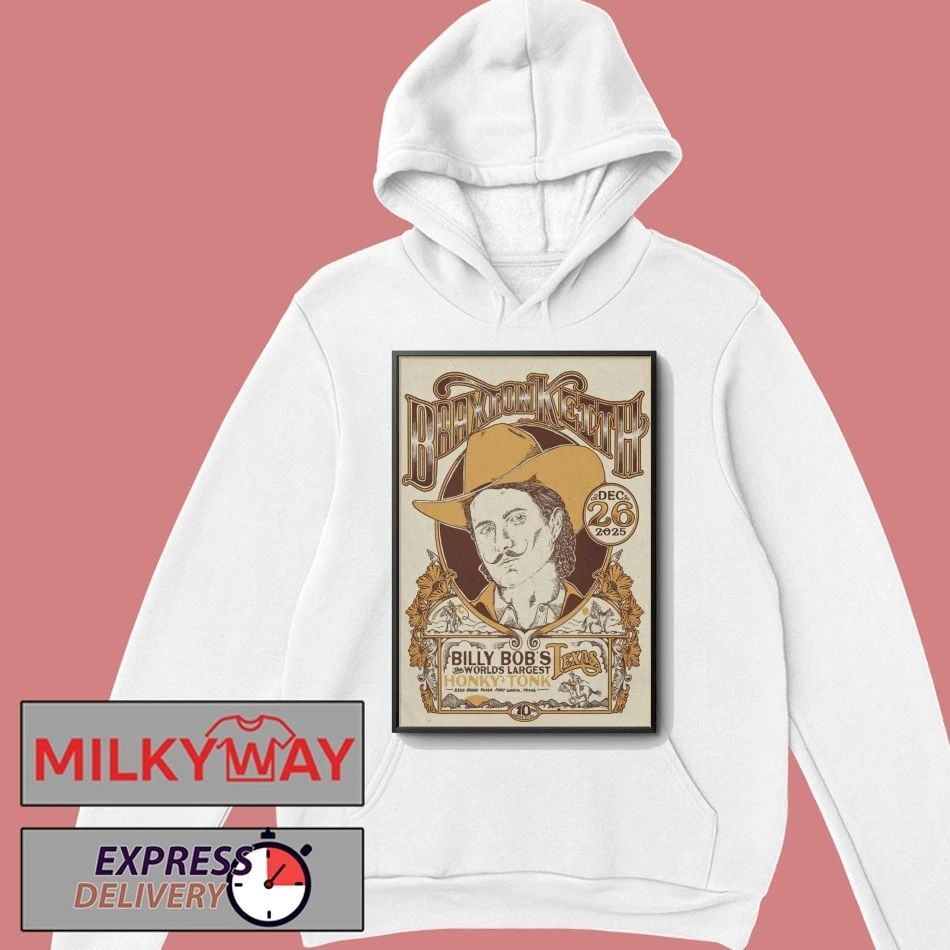 Braxton Keith Billy Bob’s Texas Dec 26 2025 Poster shirt
