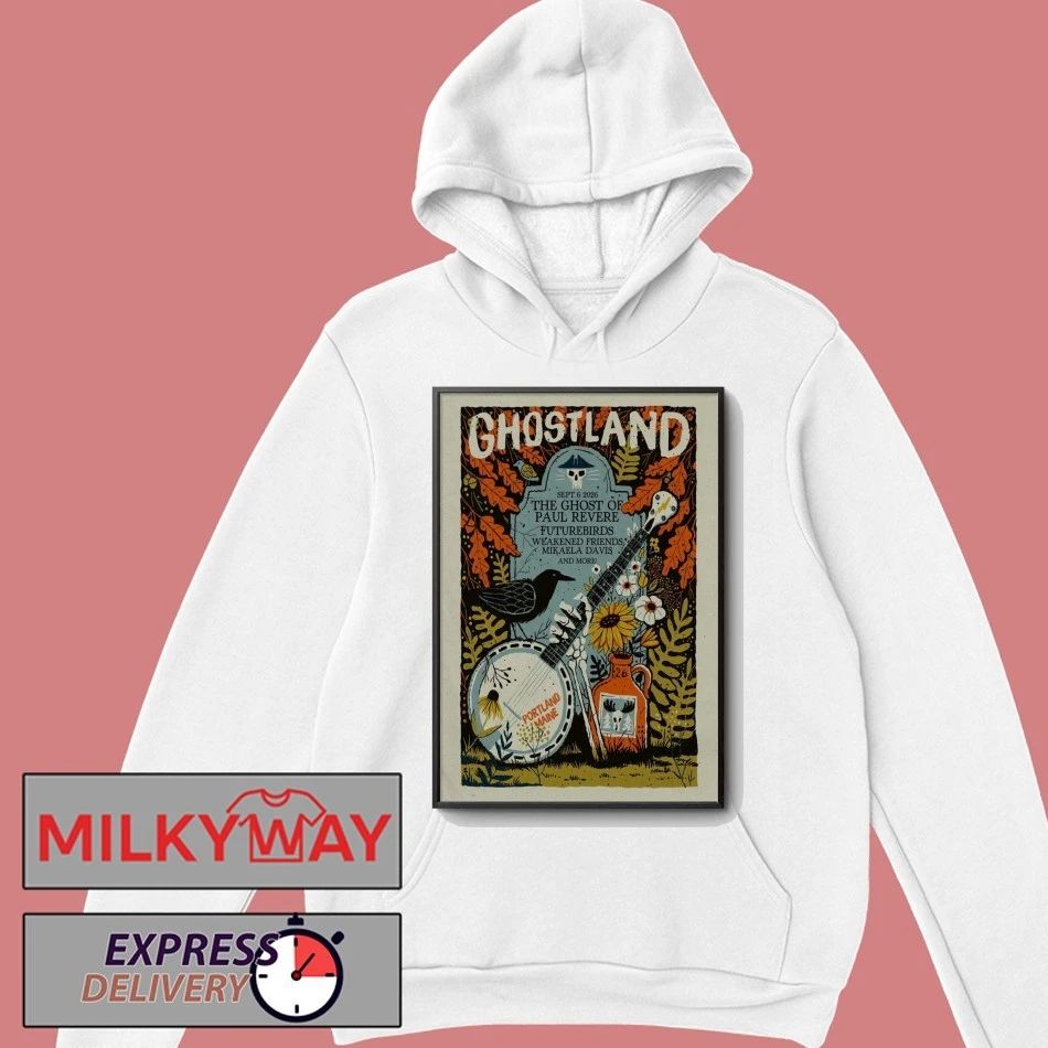 Poster Ghost Of Paul Revere At Thompson’s Point In Portland, ME On Sep 6, 2026 shirt