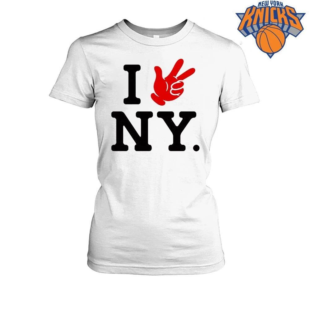 I THREE POINT NY Jalen Brunson Celebration New York Knicks NBA Finals 2026 Shirt