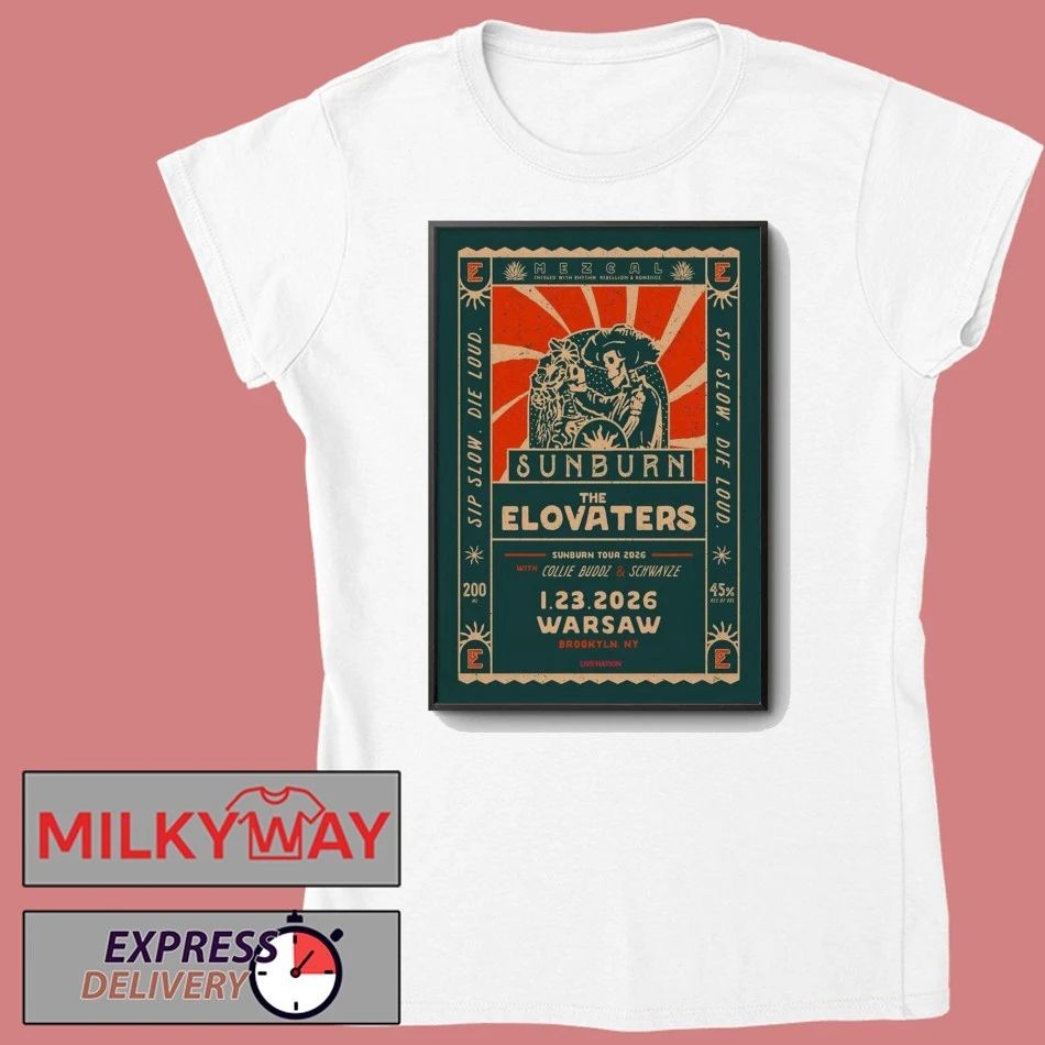 The Elovaters 1.23.2026 Brooklyn NY Poster shirt