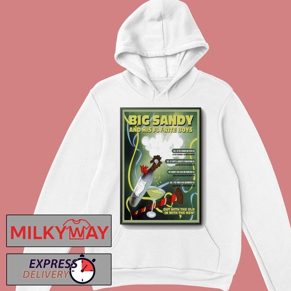 Robert Williams NYE California 2025-2026 Poster shirt
