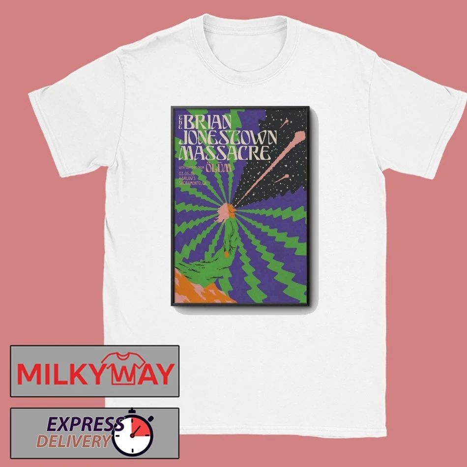 Brian Jonestown Massacre Harlow’s In Sacramento CA Mar 5 2026 Poster shirt