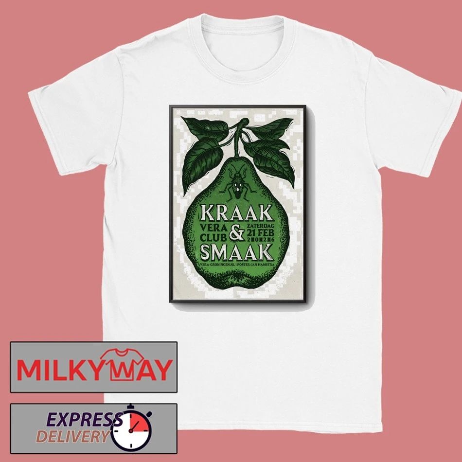 Kraak With Smaak 2 21 2026 Groningen Netherlands Poster shirt