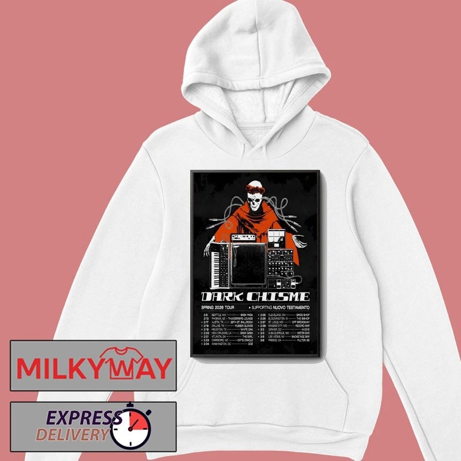 Dark Chisme Spring 2026 Tour Poster shirt