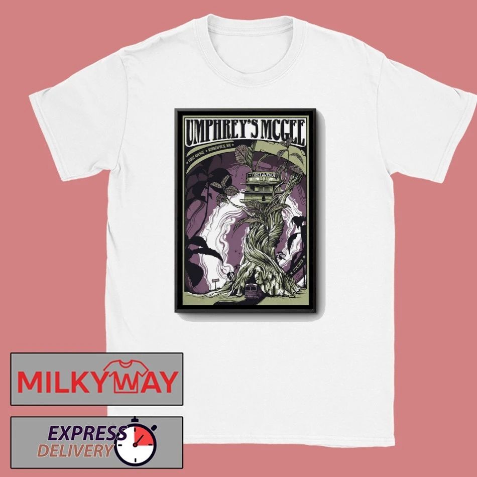 Umphrey’s McGee Tour Minneapolis MN On Jan 24 2026 Poster shirt
