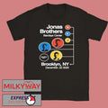 Jonas Brothers Black Shirt Dec 22 2025 Brooklyn, NY shirt