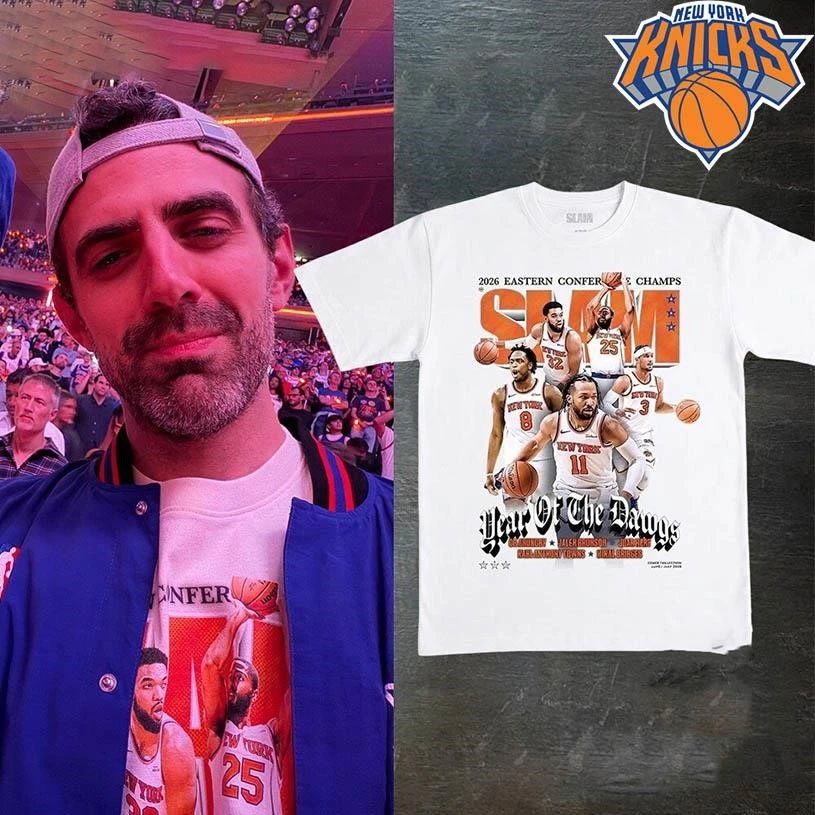 Sam Morril Game 3 New York Knicks 2026 Eastern Conference Champs Shirt