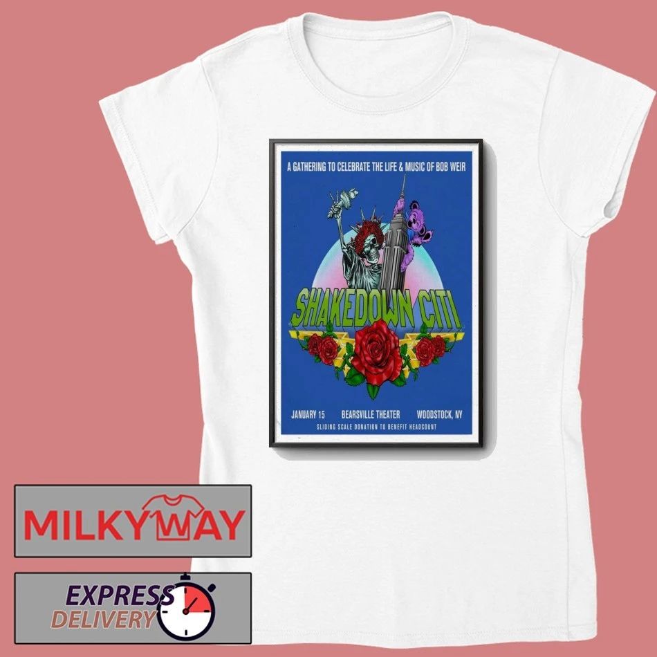 Shakedown Citi Jan 15 2026 Poster Bearsville Theater shirt