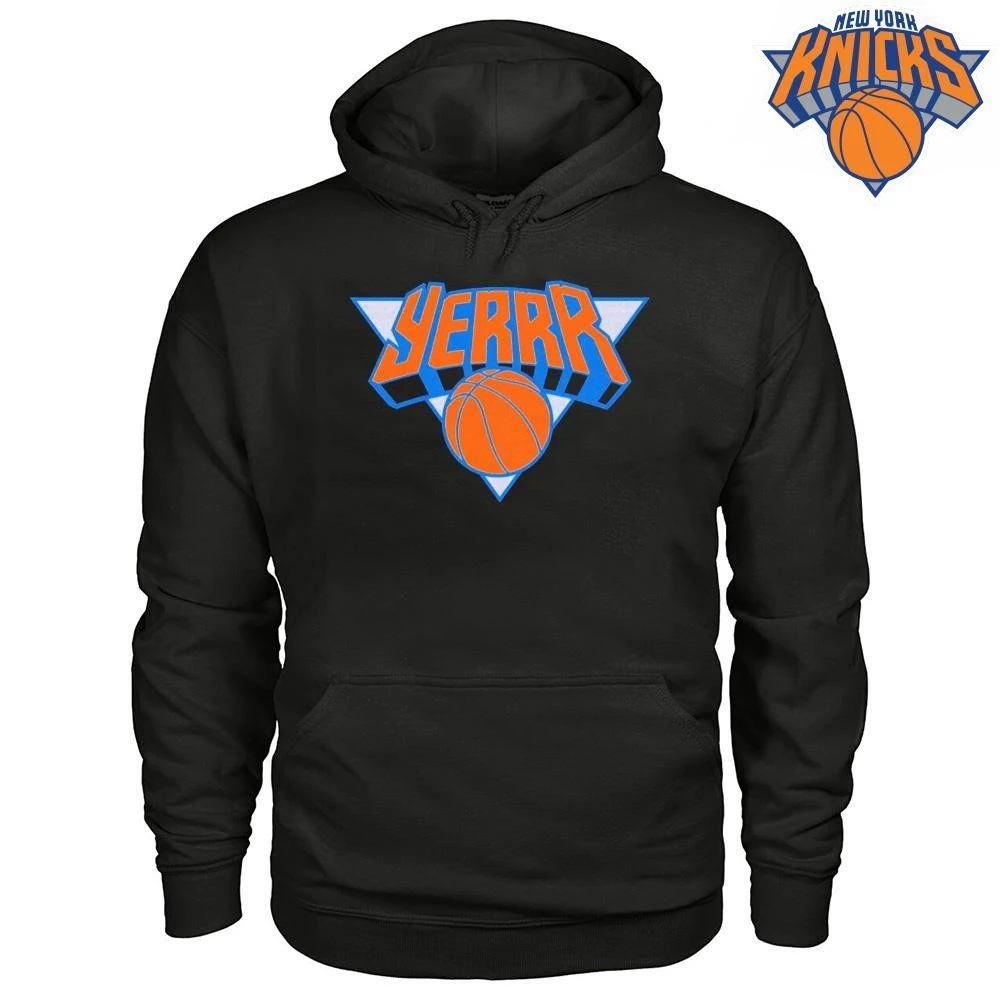 New York Knicks Yerrr Basketball Slang Vintage Graphic NBA Finals 2026 Shirt