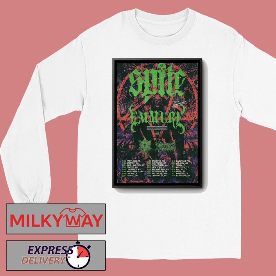 EMMURE US 2026 Tour Poster shirt