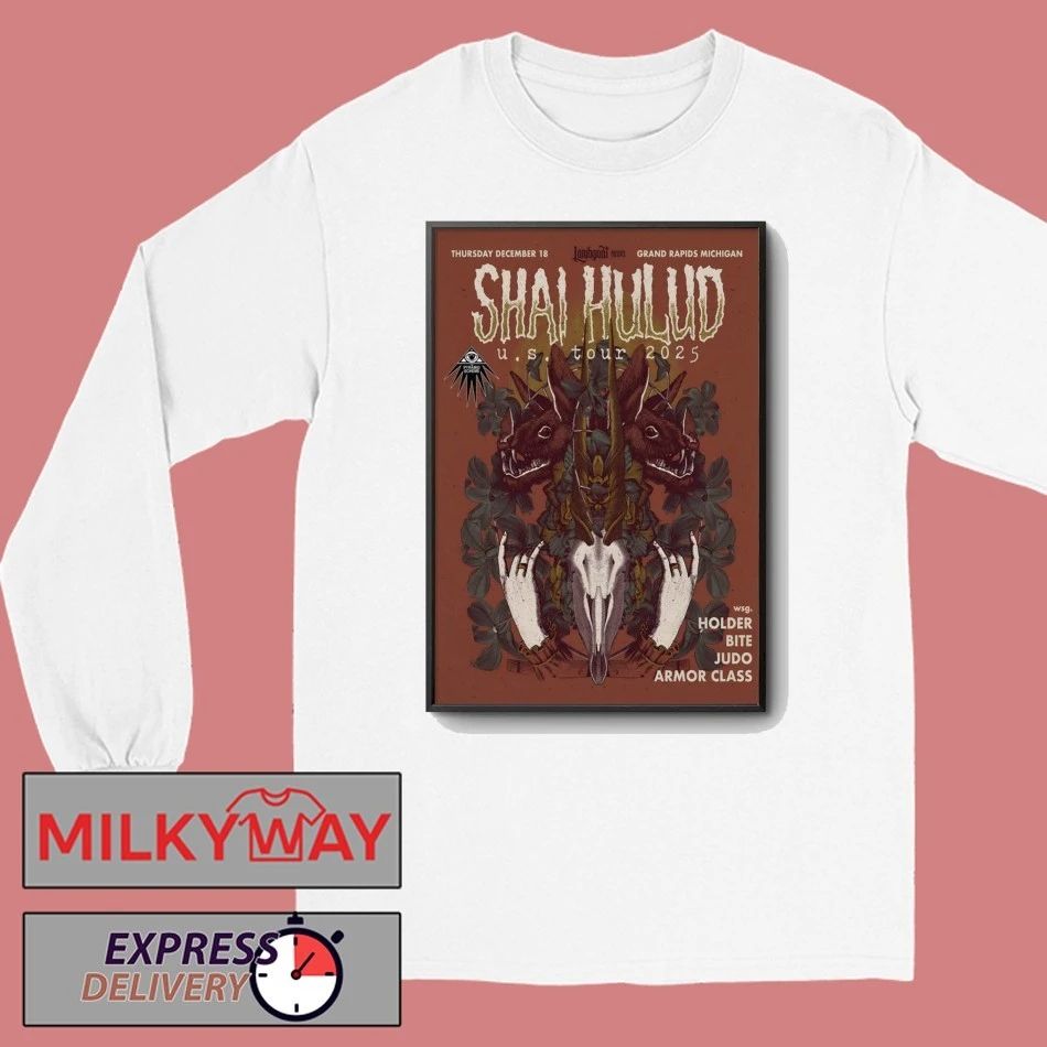 Shai Hulud December 18 2025 The Pyramid Scheme In Grand Rapids MI Poster shirt