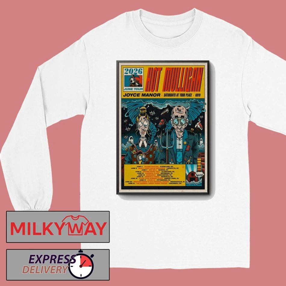 Mulligan Jun 2026 Tour Poster shirt