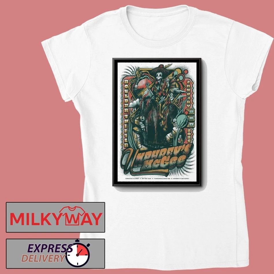 Umphrey’s McGee Jan 15-17 2026 Poster Boulder shirt