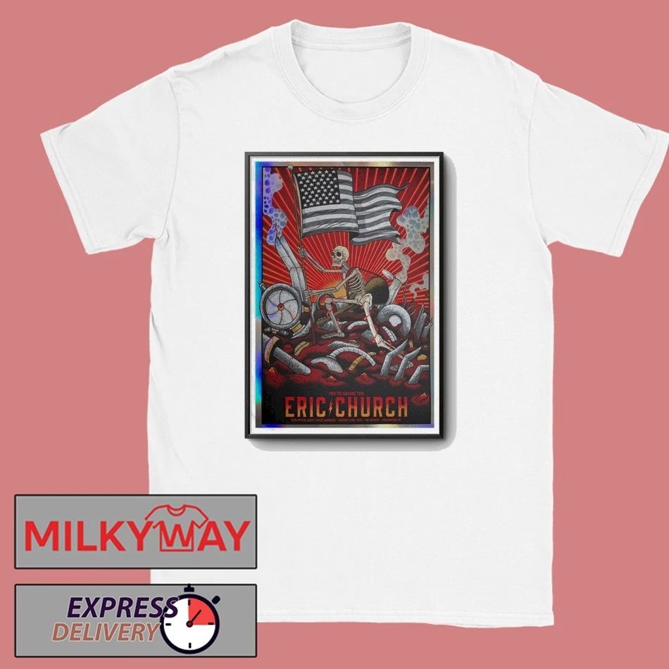 ERIC CHURCH 01.23.2026 In Washington Poster shirt