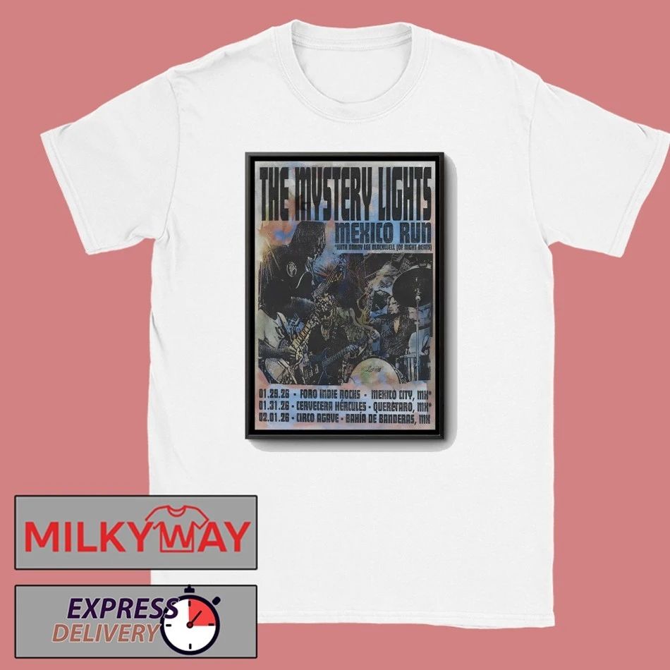 The Mystery Lights Jan 31 2026 Queretaro MX Poster shirt