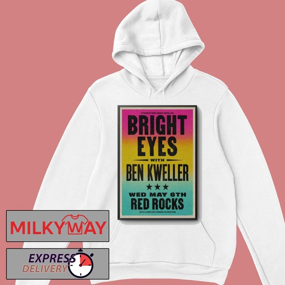 Bright Eyes May 6 2026 In Morrison, CO Tour Poster shirt