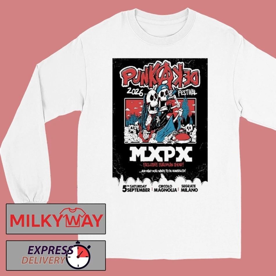 MXPX Sept 5 2026 Segrate Milano Shirt