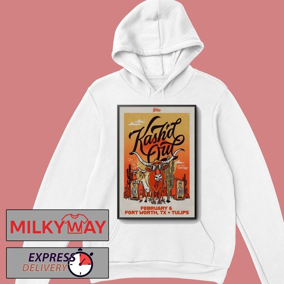 Kash’d Out In Fort Worth TX On Feb 6 2026 Poster shirt