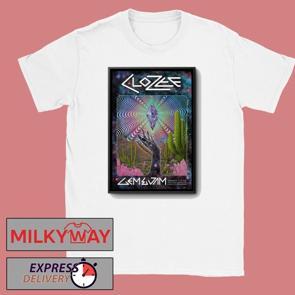 CloZee Pima County Fairgrounds In Tucson AZ Feb 6-8 2026 Poster shirt