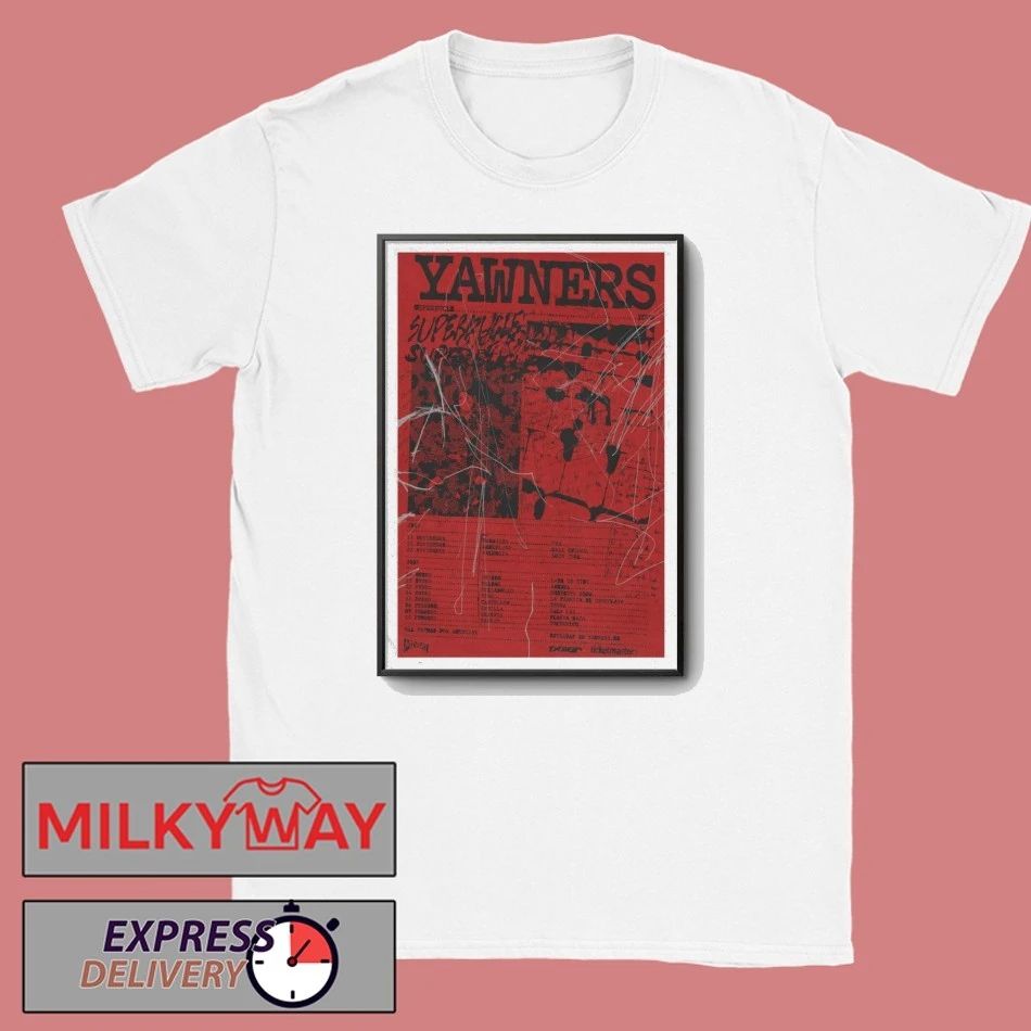 Yawners Tour Superbucle 2025-2026 Poster shirt