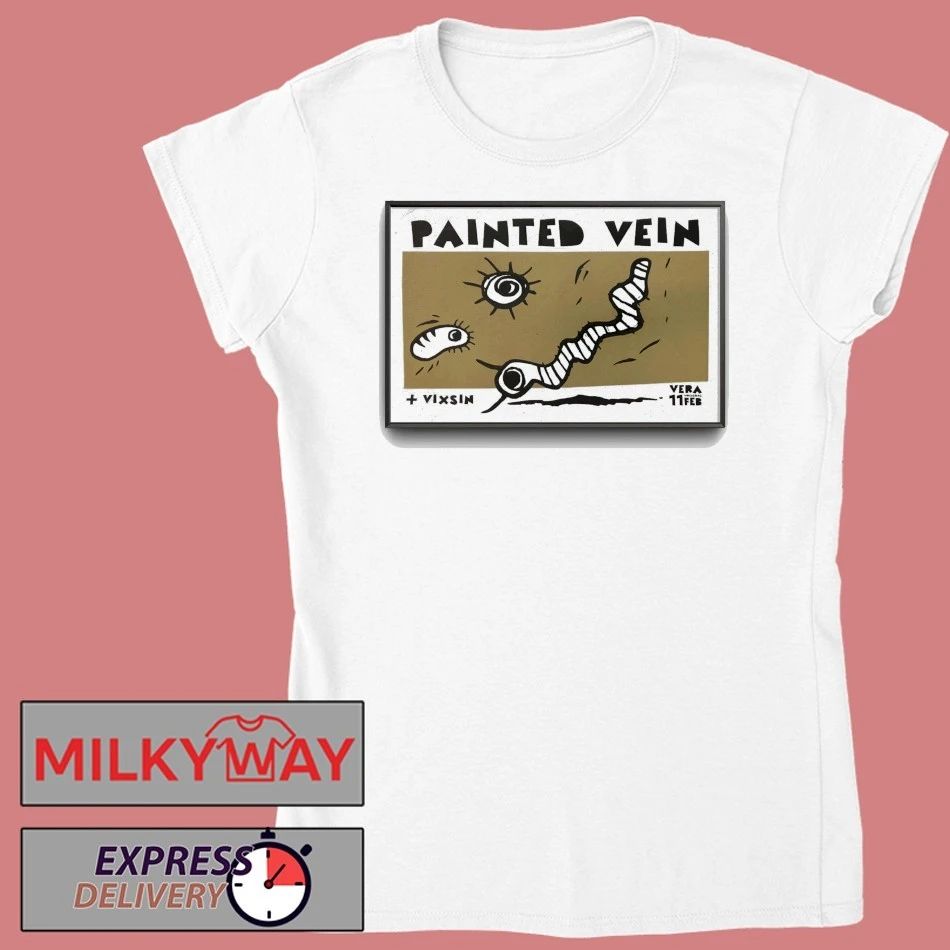 Painted Vein Feb 11 2026 Groningen Netherlands Poster shirt