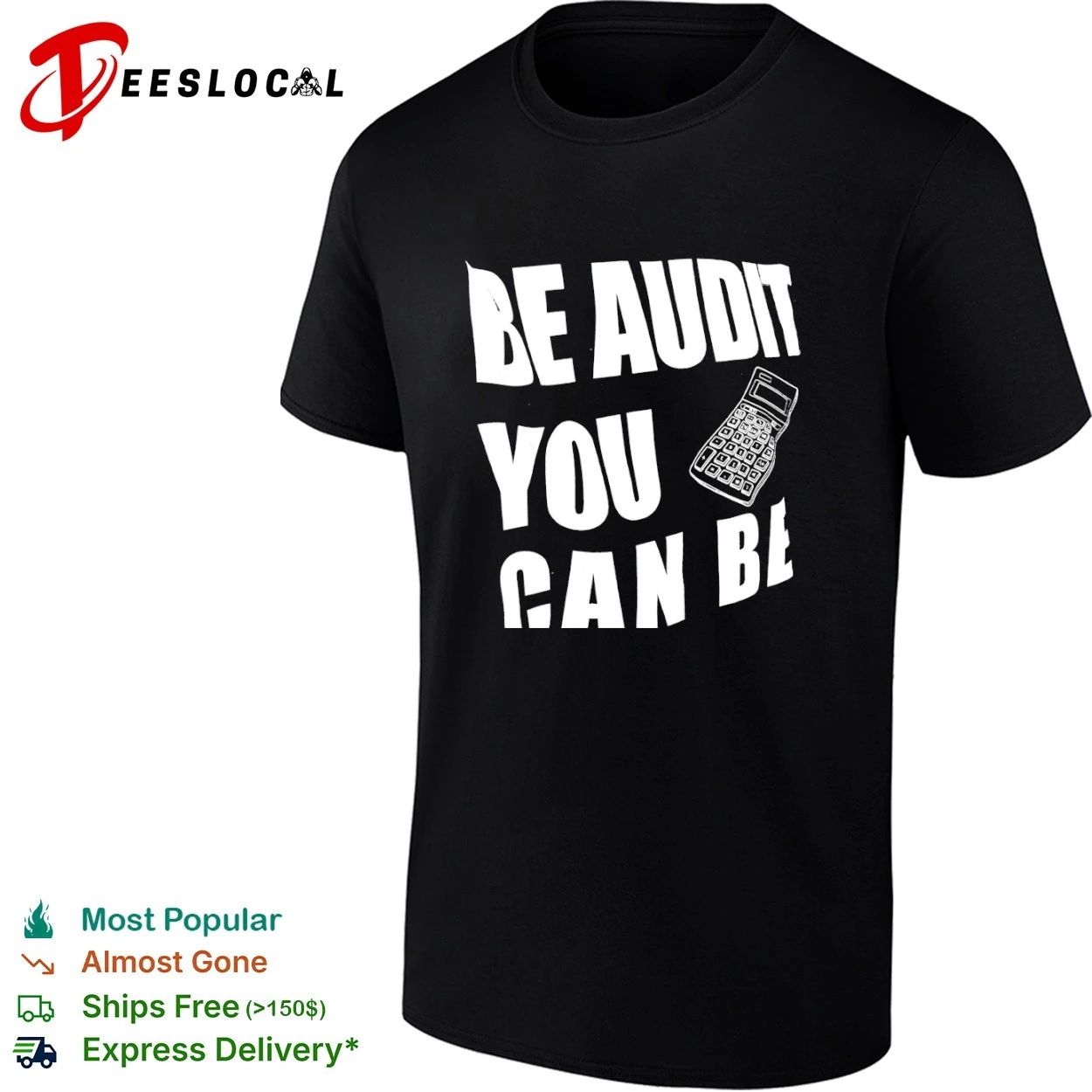 Be Audit You Can Be accounting auditor T-shirt