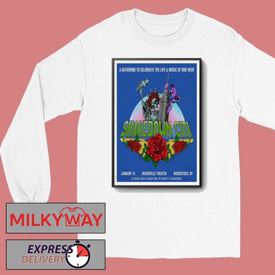 Shakedown Citi Jan 15 2026 Poster Bearsville Theater shirt