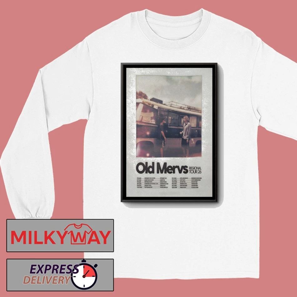 Old Mervs Regional Tour 26 Poster shirt