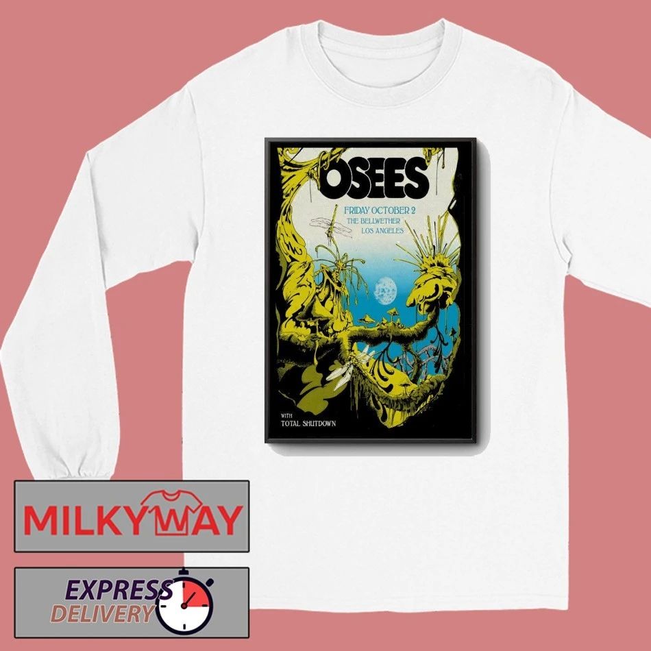 Osees Los Angeles CA Event Oct 2 2026 Poster shirt
