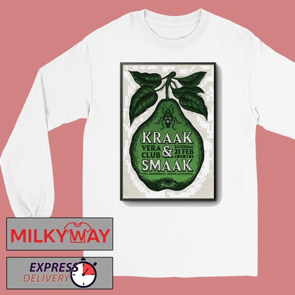 Kraak With Smaak 2 21 2026 Groningen Netherlands Poster shirt