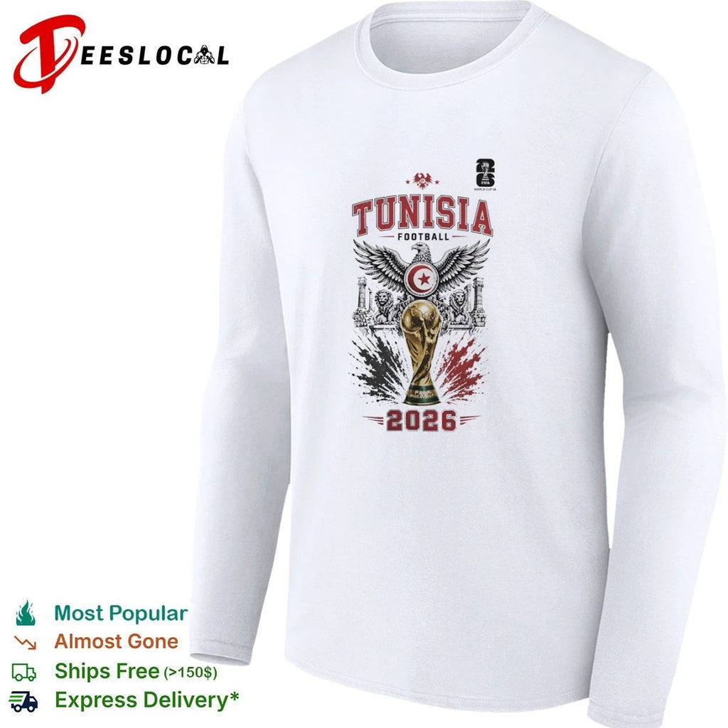 Tunisia Football World Cup 2026 Tunisian soccer T-shirt