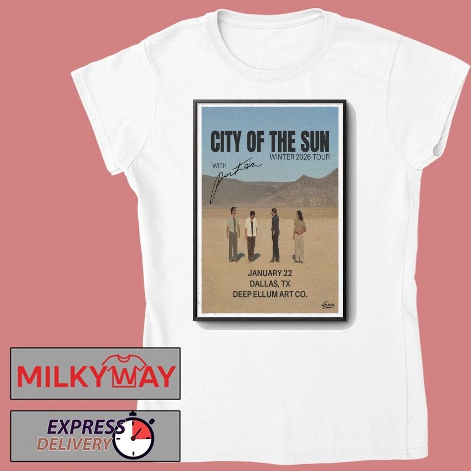 City Of The Sun Jan 22 2026 Dallas, TX Poster shirt