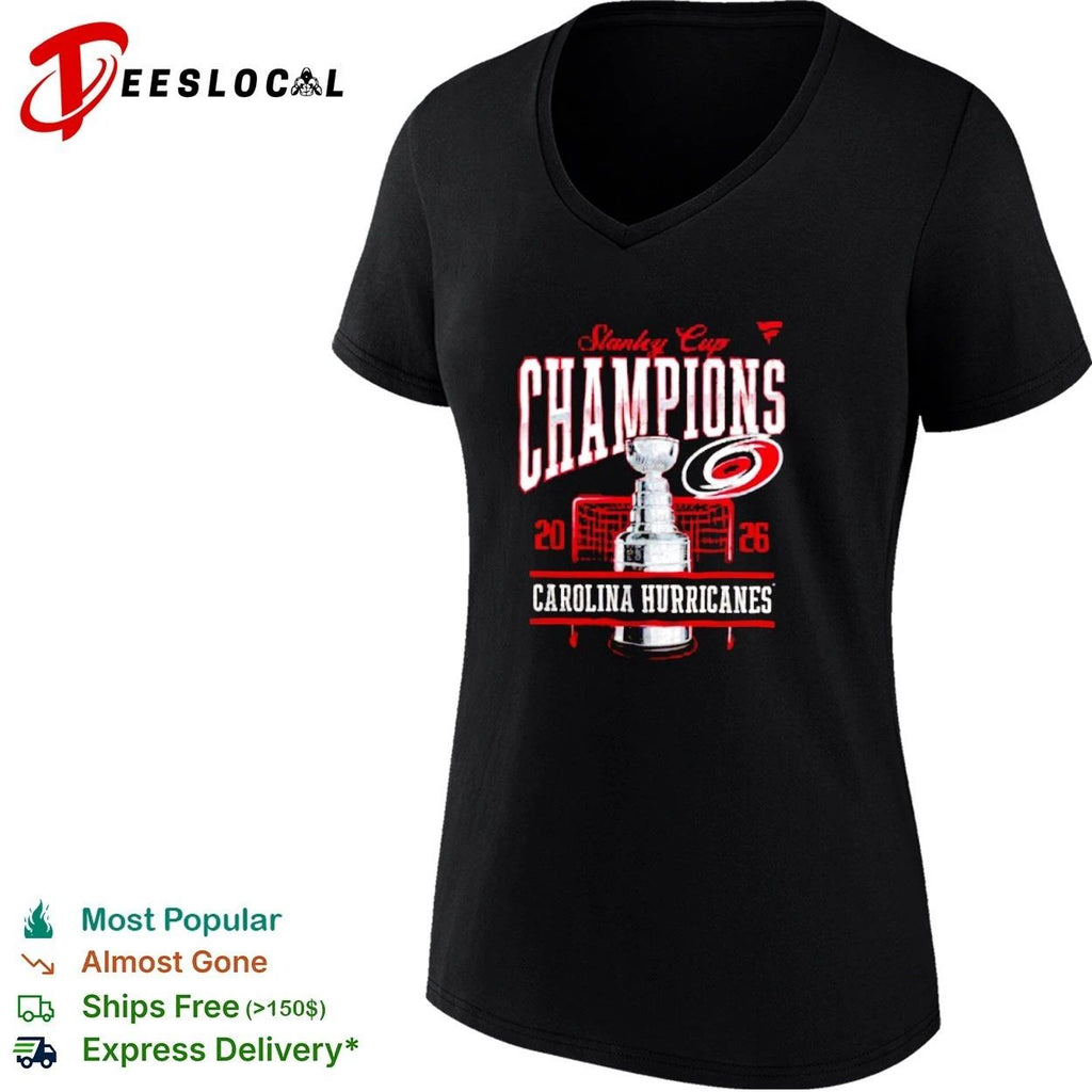Stanley Cup Champions 2026 Carolina Hurricanes T-shirt