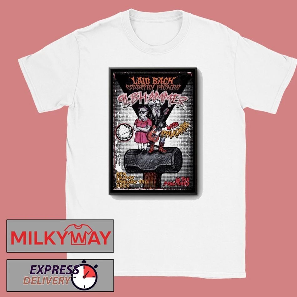 Laidback Countrypicker In Newport KY On Jan 9 2026 Poster shirt