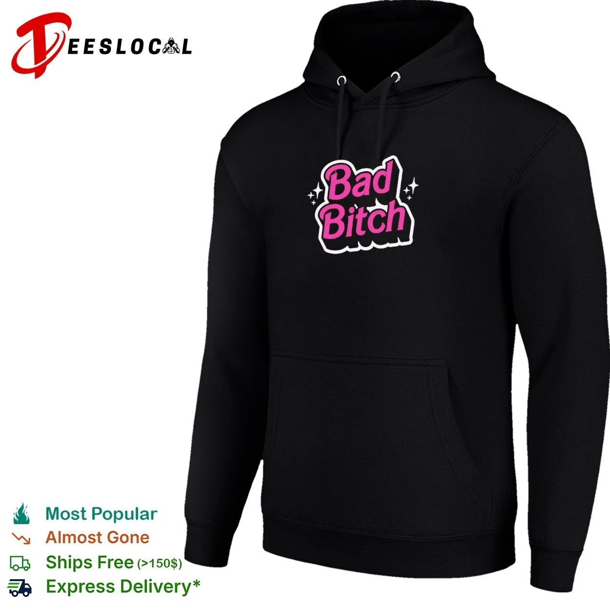 Bad Bitch sassy empowerment attitude bold T-shirt