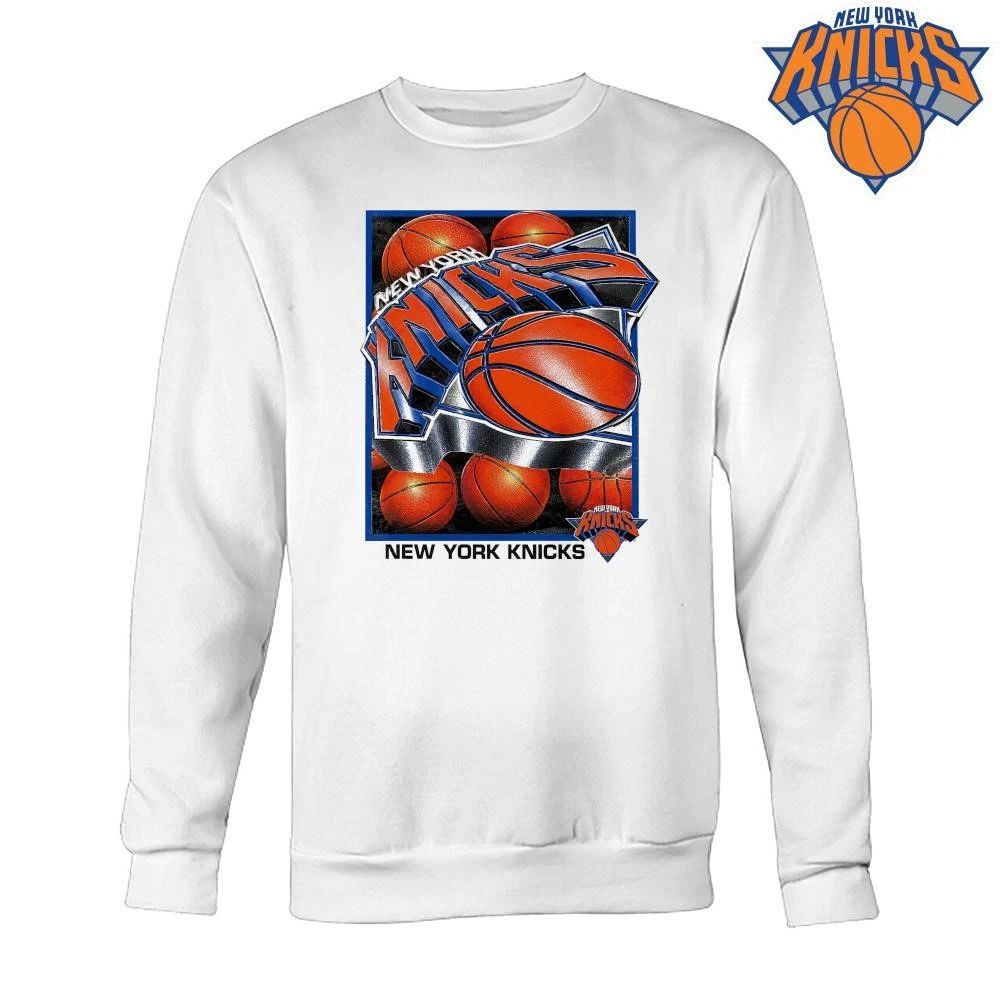 New York Knicks Basketballs Graphic Retro Vintage NBA Finals 2026 Game 1 T Shirt