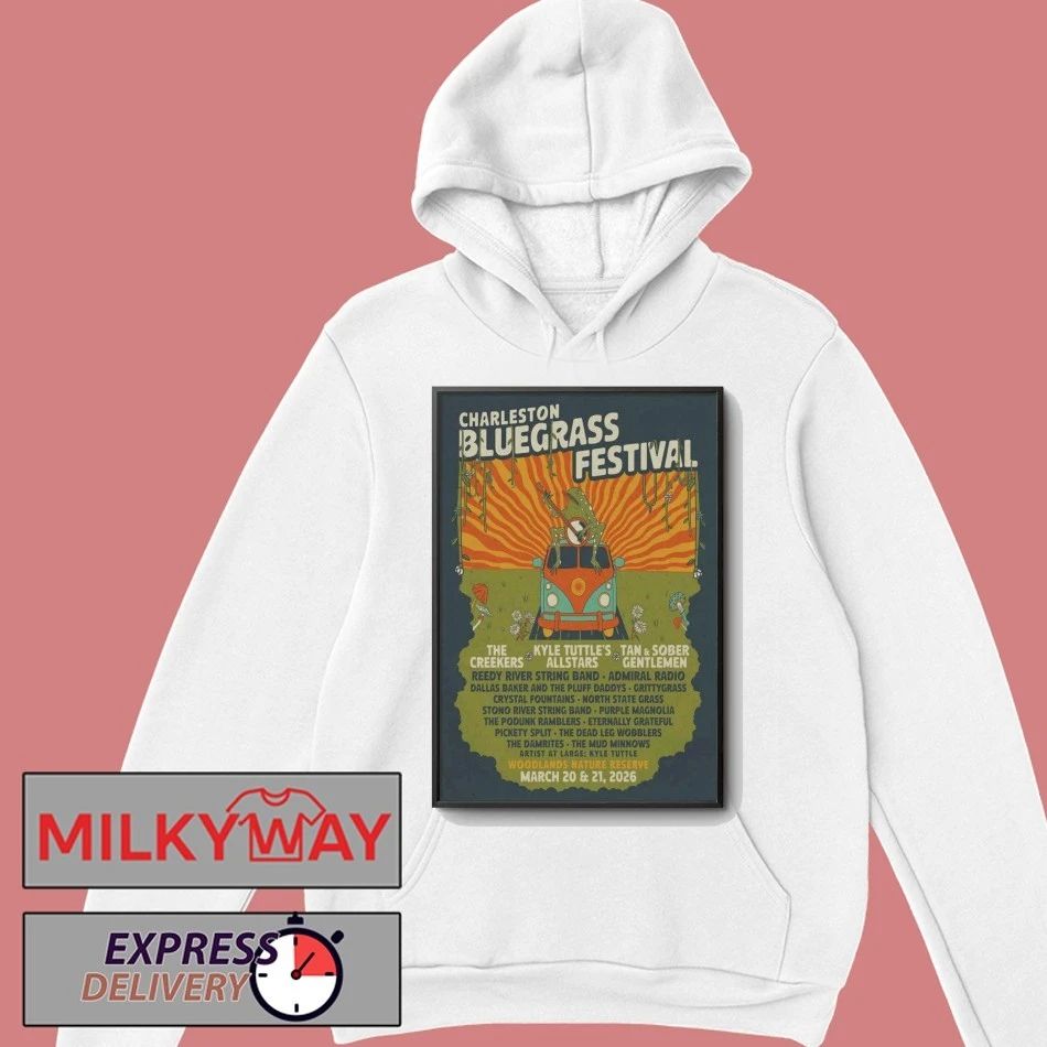 Charleston Bluegrass Festival Poster shirt