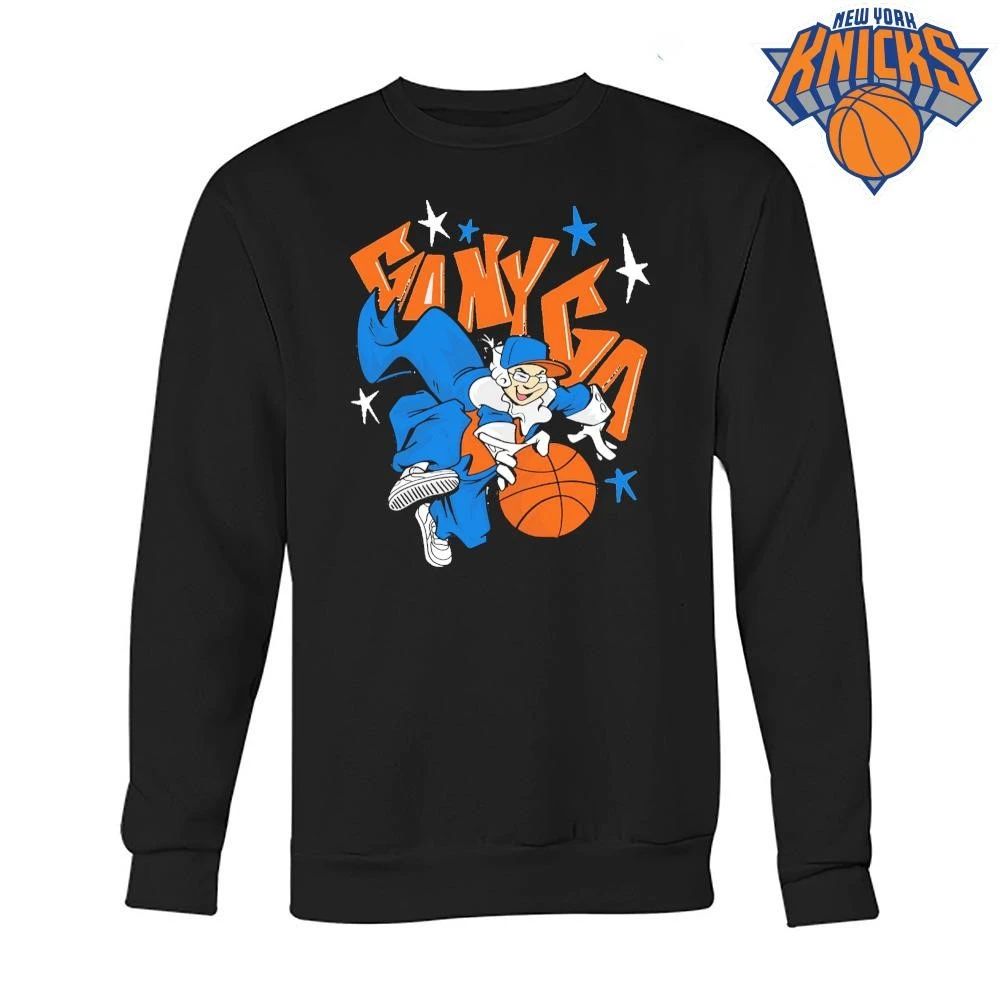 Go NY Go New York Knicks Mascot Cartoon Basketball NBA Finals 2026 shirt