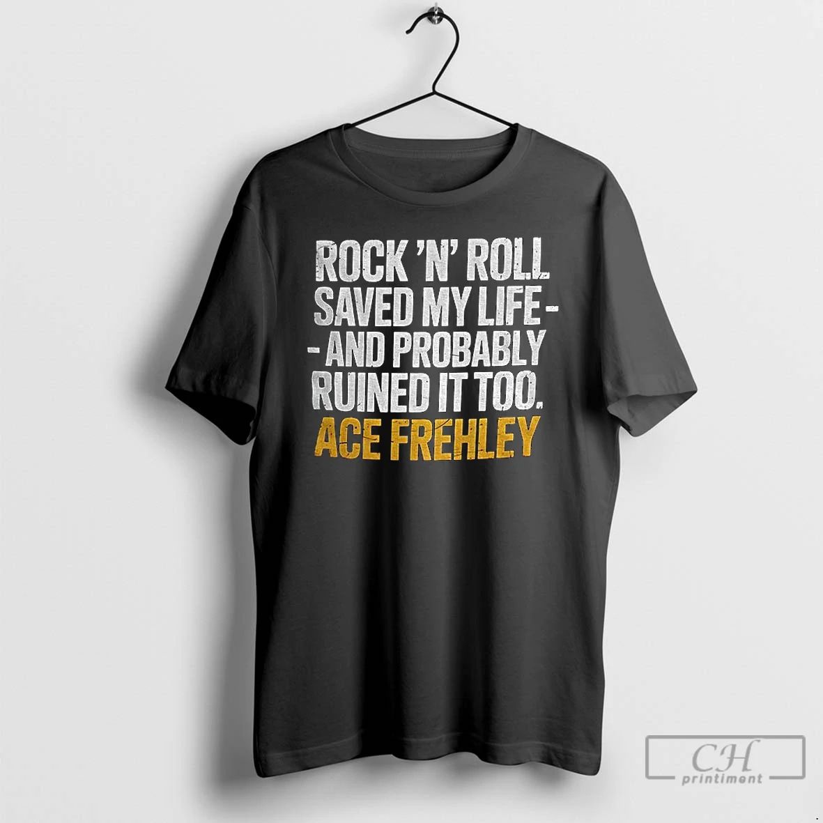Classic Ace Frehley Rock N Roll Saved My Life And Probably Ruined It Too