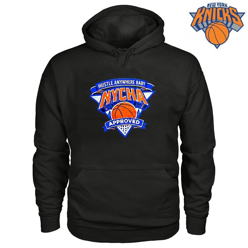 New York Knicks Champions NBA 2026 NYCHA Approved Basketball Graphic Shirt
