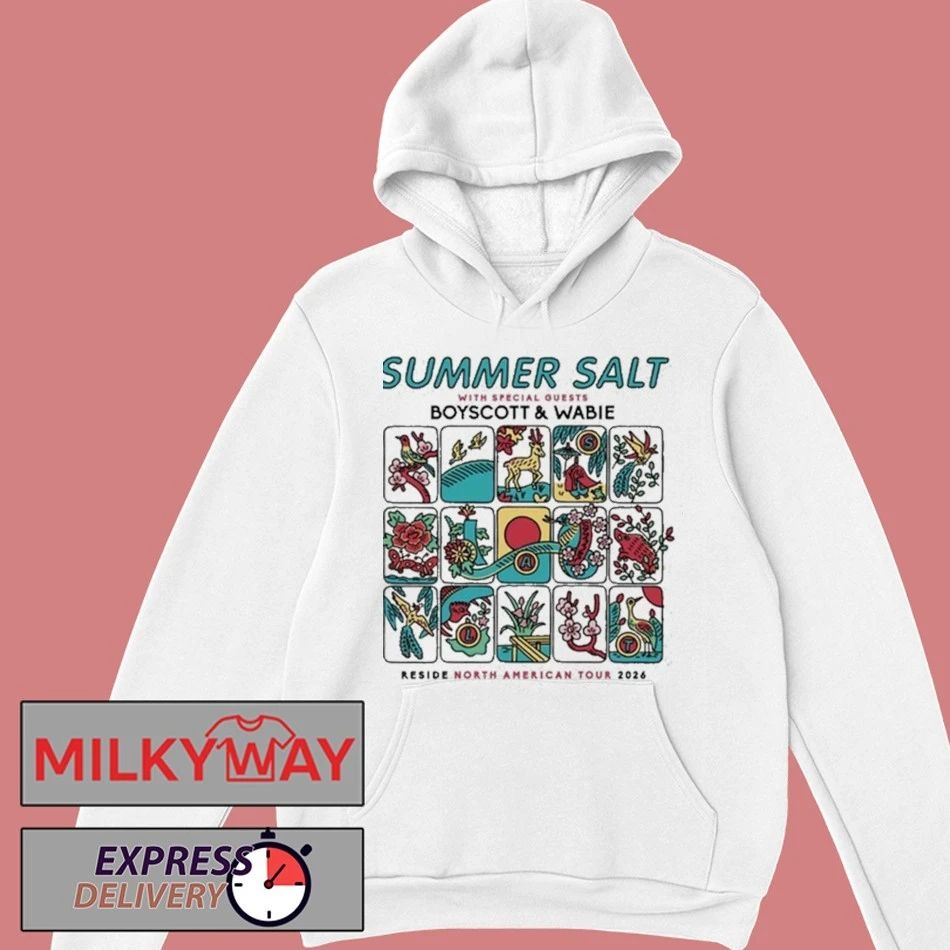 Summer Salt Reside North American Tour 2026 shirt