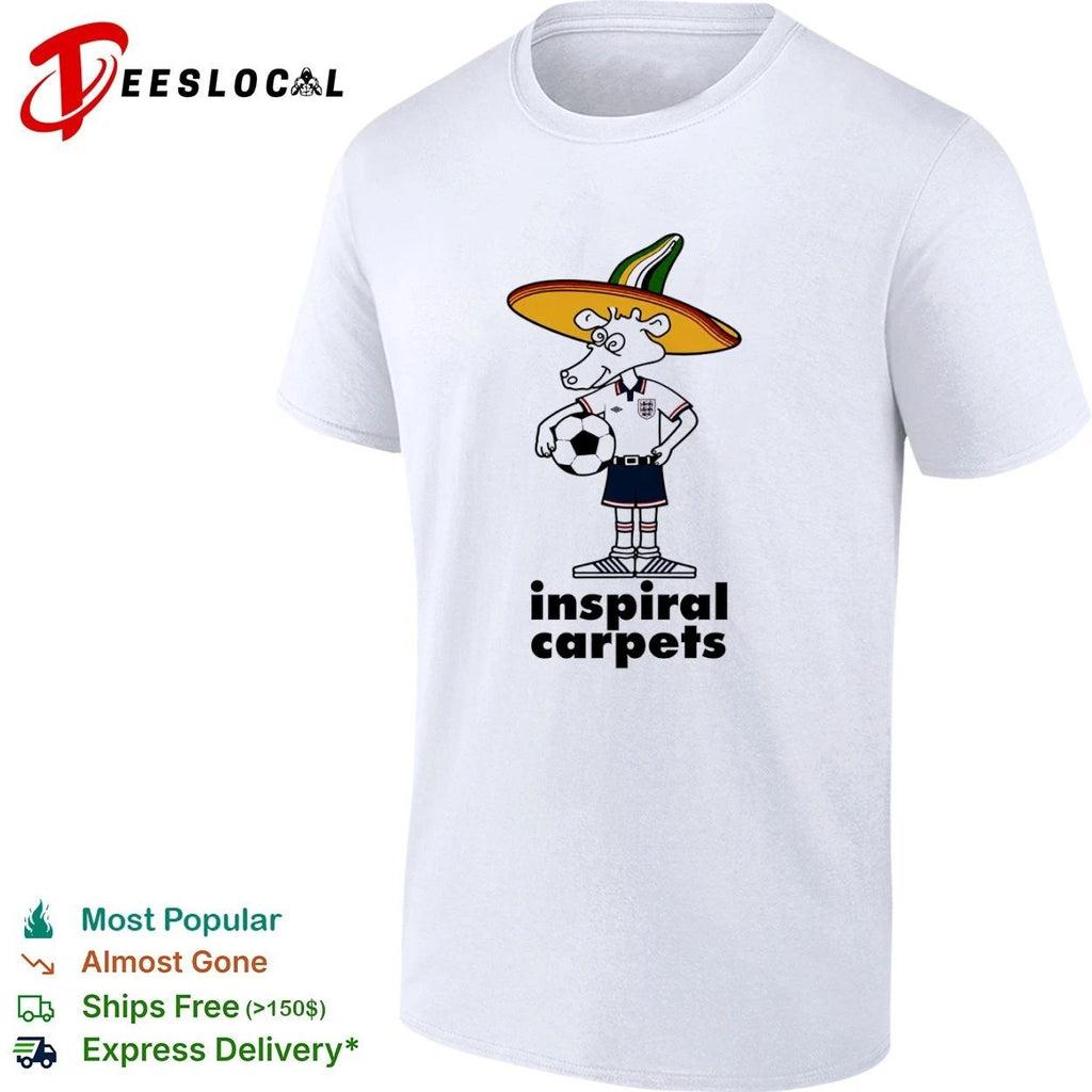 Inspiral Carpets Mascot Madchester Indie Rock T-shirt