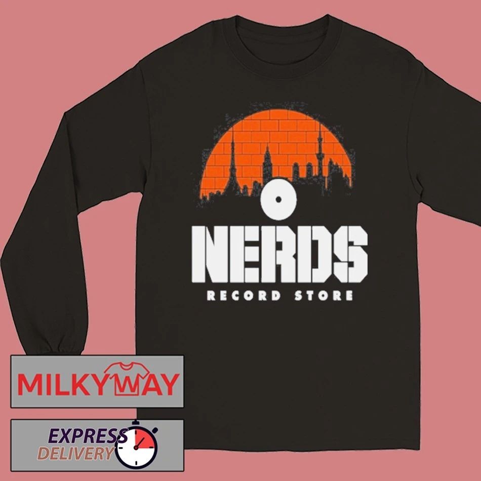 Nerds Record Stone shirt