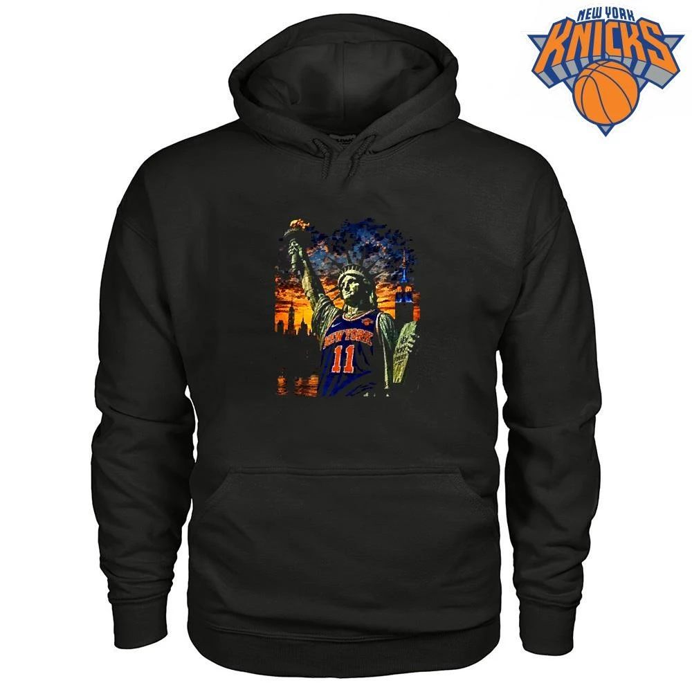 Statue of Liberty Jalen Brunson New York Knicks Forever Basketball Art Shirt