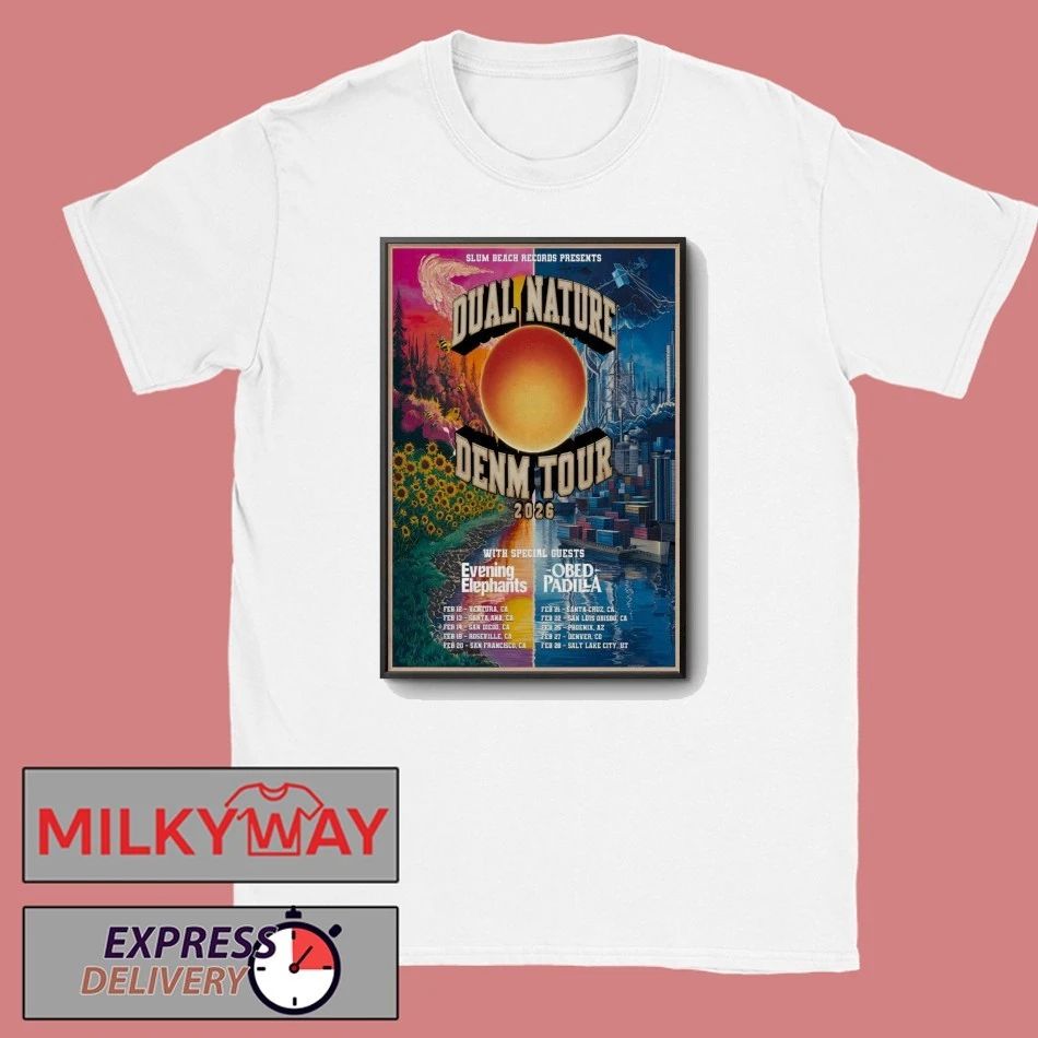 Dual Nature And DENM 2026 Shows Poster shirt