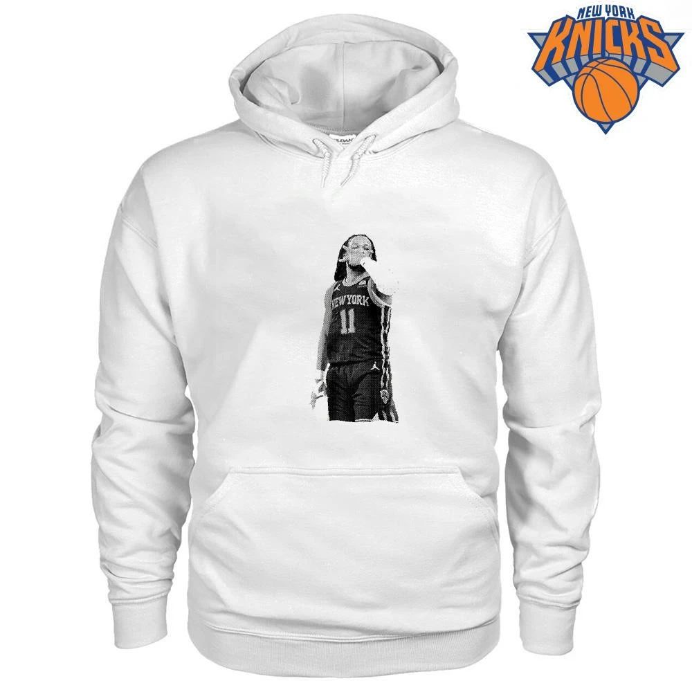 Jalen Brunson Three Point Celebration New York Knicks Basketball Shirt