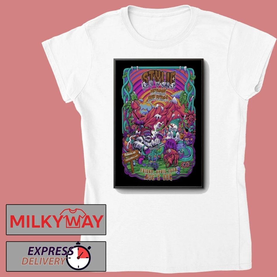 Stylie Apr 10 2026 Poster Moe’s BBQ shirt