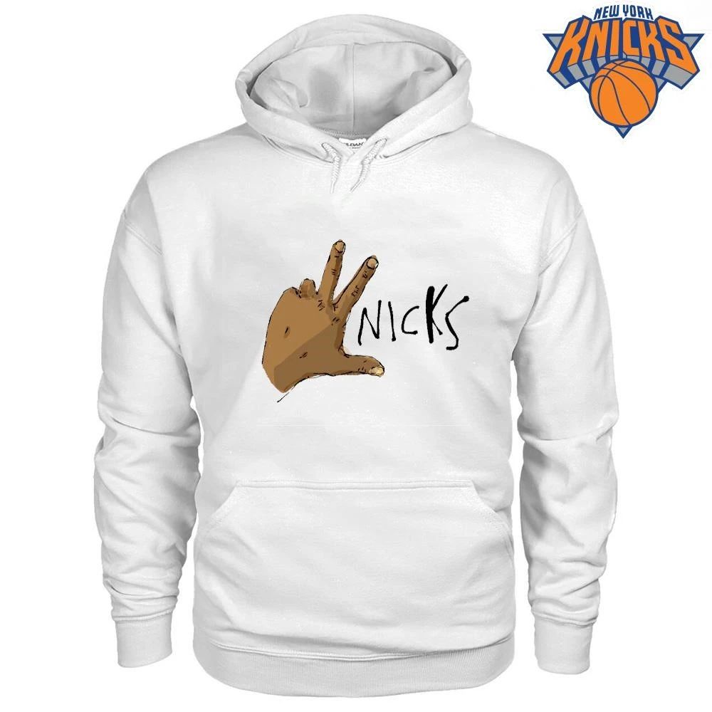 New York Knicks Champions NBA 2026 Three Point Celebration Hand Sign Shirt