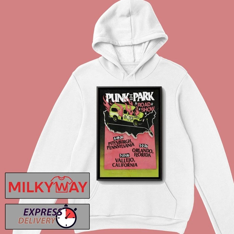 Punk In The Park Apr 18 2026 Pittsburgh PA Poster shirt